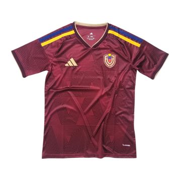 Camiseta Venezuela 2026 local vinotinto versión fan