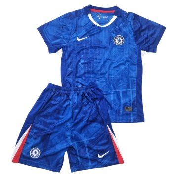 Uniforme Chelsea 2026 local azúl para niño