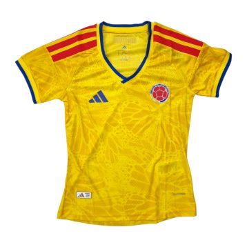Camiseta Selección Colombia 2026 local amarilla para niña versión jugador