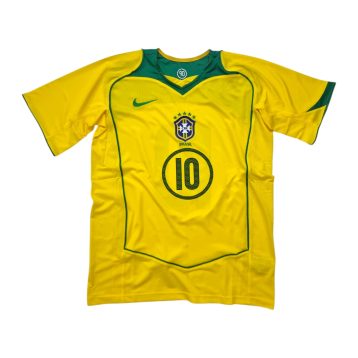 Camiseta Brasil Edición Especial 2004 amarilla