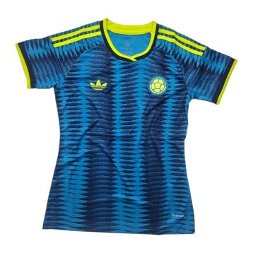 Camiseta Selección Colombia 2026 visitante azúl para mujer