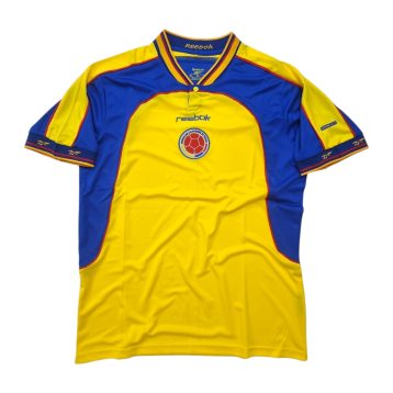 Camiseta Selección Colombia 2001 amarilla campeón Copa América