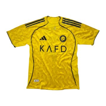 Camiseta Al-Nassr 2025-2026 local amarilla versión jugador