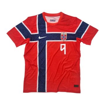 Camiseta Noruega 2026 local roja versión jugador