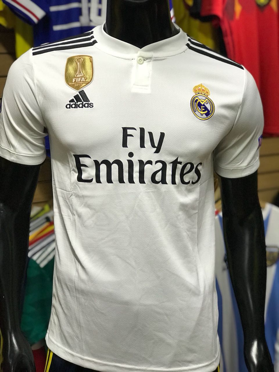 Derribar Pico Salvaje Camiseta Local Real Madrid 2018 - 2019 - Fútbol de Primera