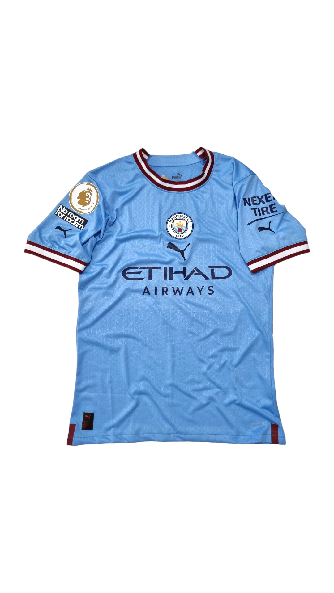 Camiseta Manchester City 2022-2023 local campeones premier league versión  jugador