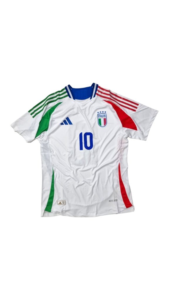 Camiseta Italia 2024-2025 visitante blanca versión jugador