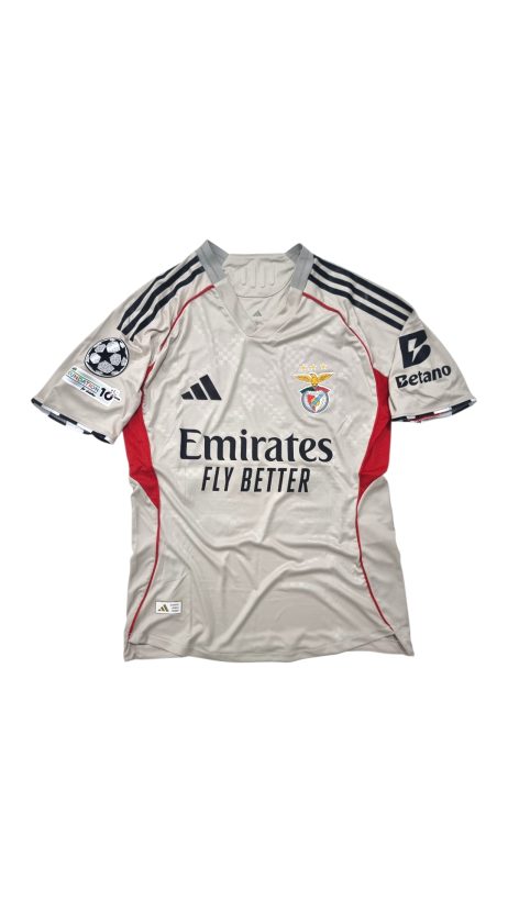 Camiseta Benfica 2025-2026 visitante version jugador
