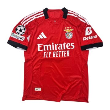 Camiseta Benfica 2025-2026 local roja version jugador