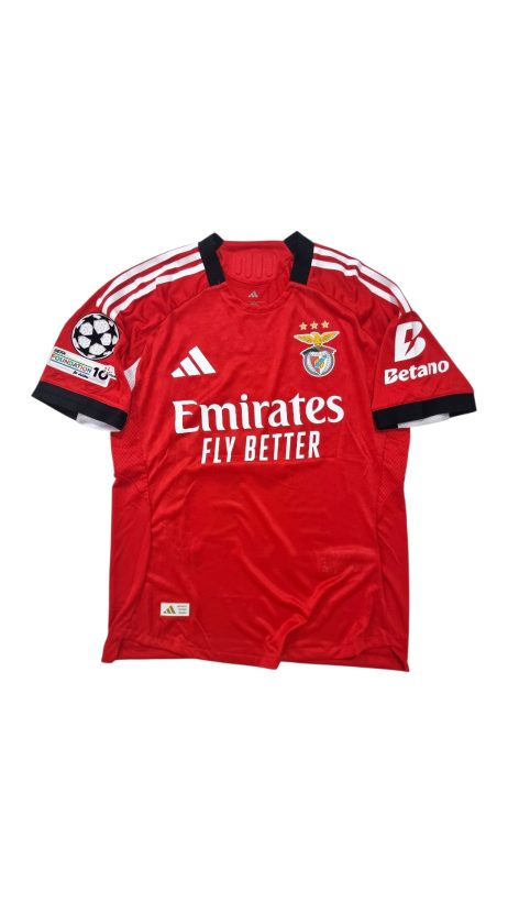 Camiseta Benfica 2025-2026 local roja version jugador