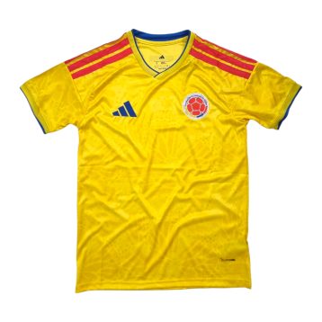 Camiseta Selección Colombia 2026 local amarilla versión fan