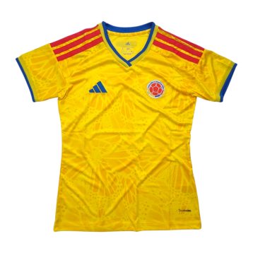 Camiseta Selección Colombia 2026 local amarilla para mujer